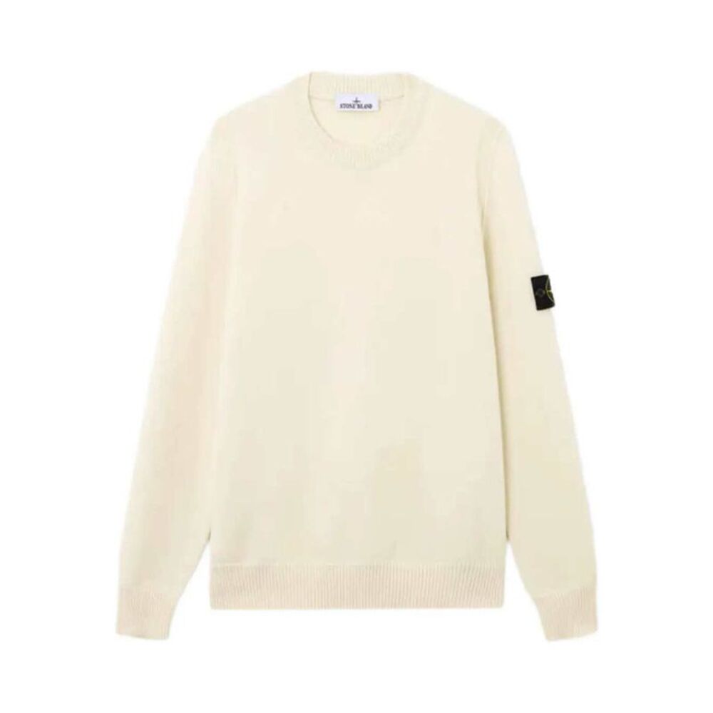 Stone Island Men Striped Logo Sweater